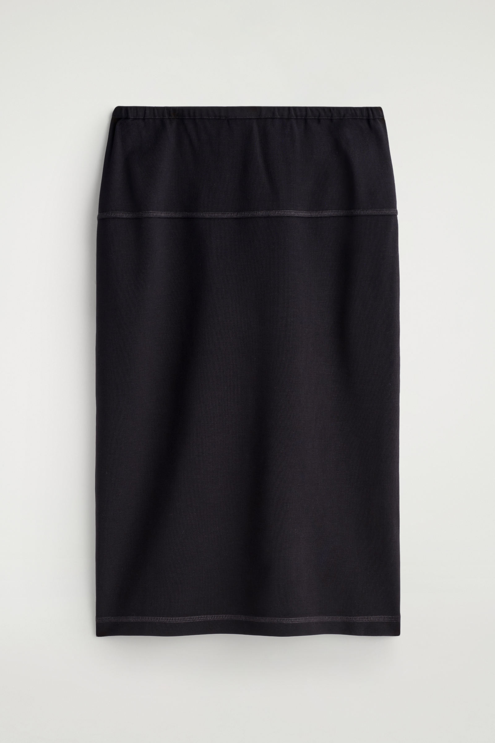 ドローストリング ジャージー ミディスカート